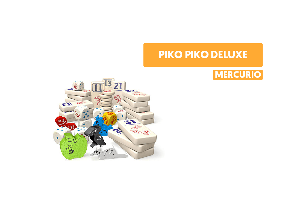 Piko Piko Deluxe juego de mesa como se juega reseña knizia mercurio destacada